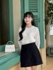 FJN3757 - tylekeo88ax ngắn vải ren hoa dáng suông khoá thân sau - JAN.