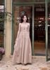 FDP33542 - tylekeo88 tv vải linen dáng A xòe cổ tròn không tay thân váy xếp nhún tạo xoè khoá thân sau - tỷ lệ kèo 8899