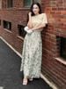 FJD51124 - Chân váy công sở vải lưới dáng xòe có lót vải habutai xếp li bong khóa thân sau - PANTIO