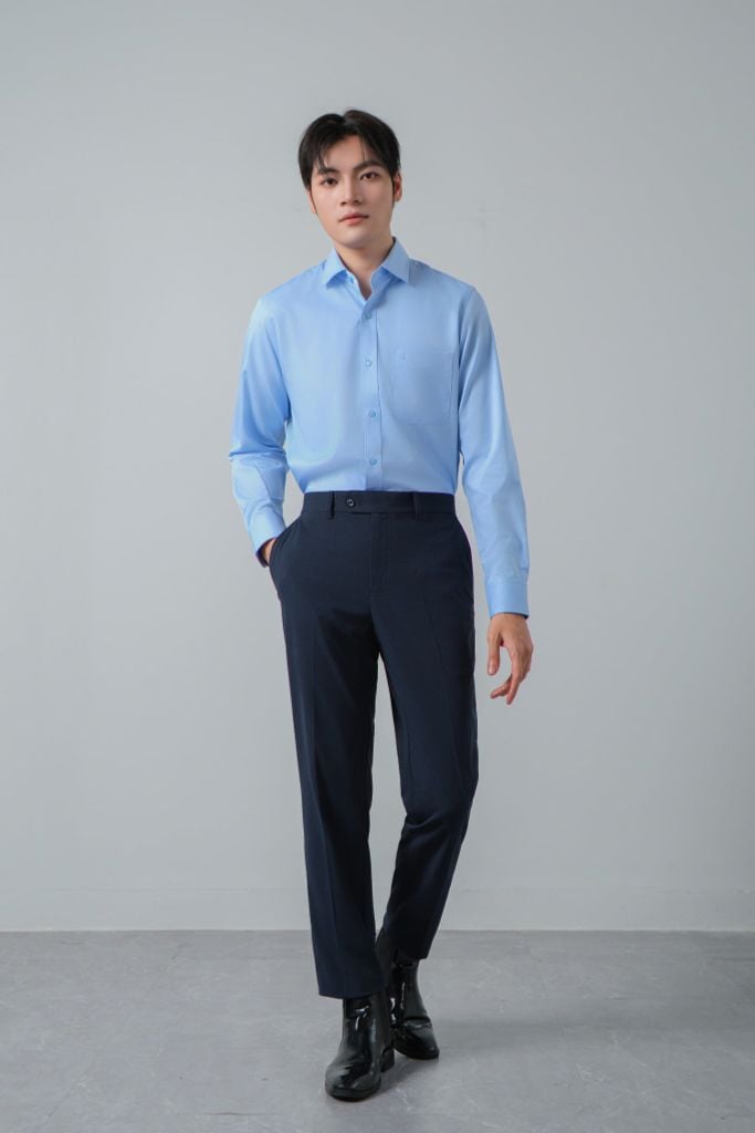 Sơ mi nam dài tay May 10 mã 010123024CV AM047