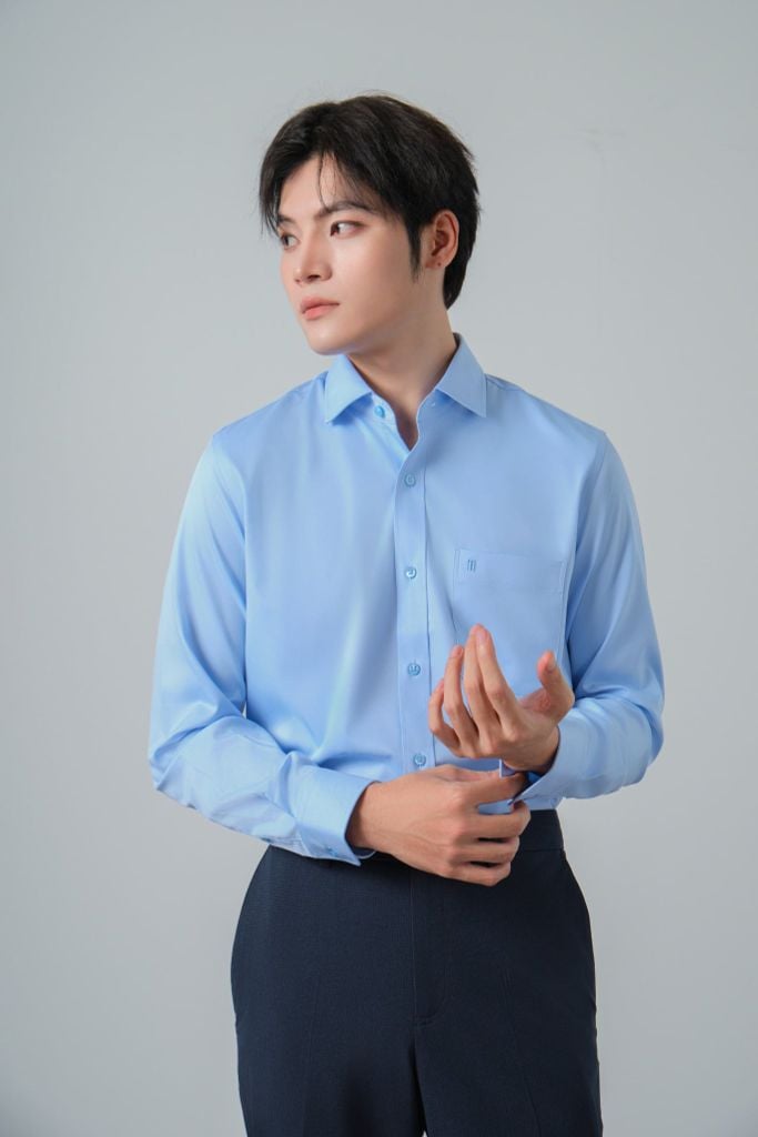 Sơ mi nam dài tay May 10 mã 010123024CV AM047