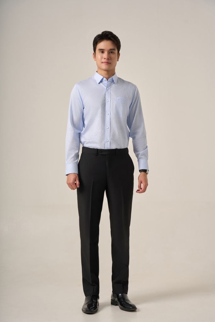 Sơ mi nam dài tay GrusZ form RegularFit mã 010124067GZĐT AD171