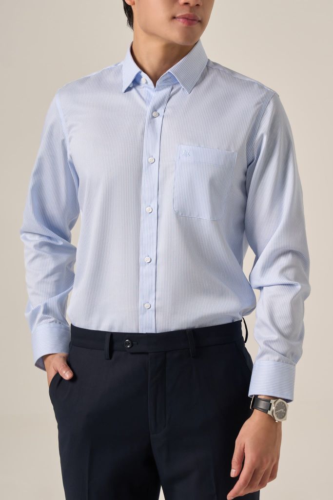 Sơ mi nam dài tay GrusZ form RegularFit mã 010124067GZĐT AD172