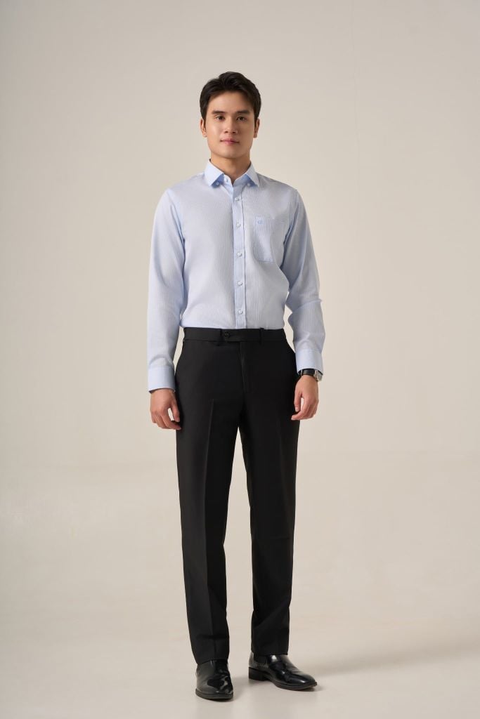 Sơ mi nam dài tay GrusZ form RegularFit mã 010124067GZĐT AD173