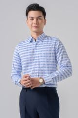 Sơ mi nam dài tay May 10 form RegularFit mã 010124239 AK602