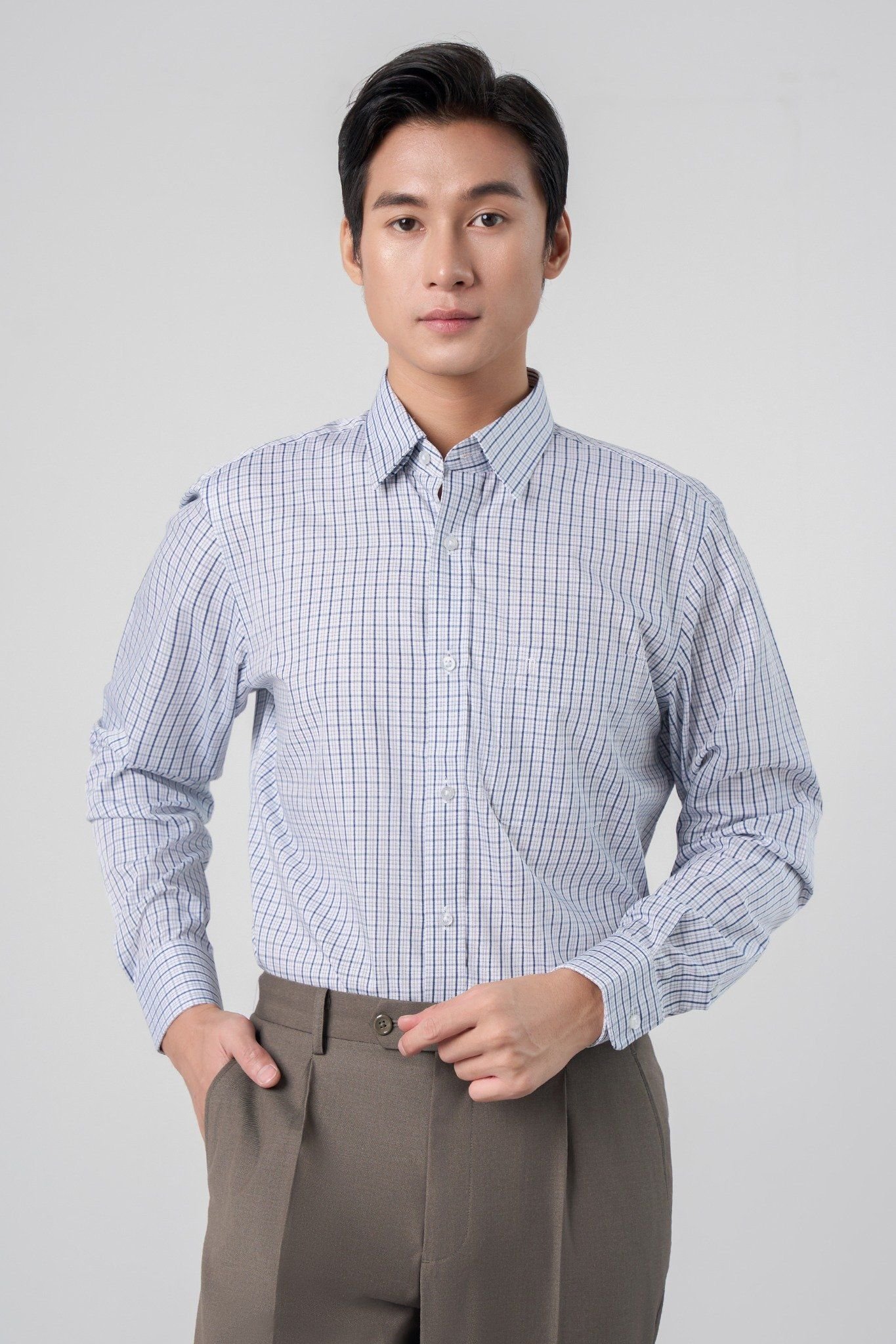 Sơ mi nam dài tay May 10 form RegularFit mã 010124240ĐT AK486