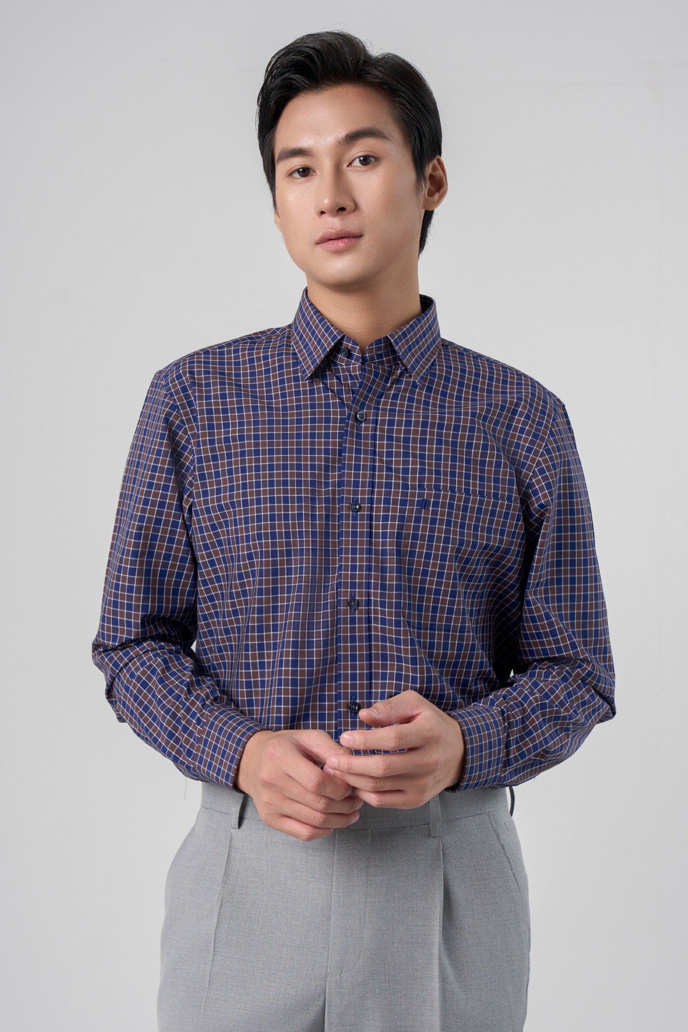 Sơ mi nam dài tay May 10 form RegularFit mã 010124240ĐT AK531