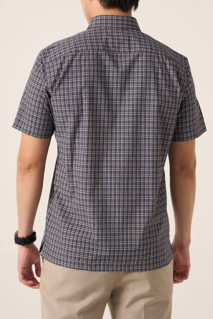 Sơ mi nam cộc tay May 10 form RegularFit mã 010125030 AK391