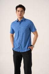 Sơ mi nam cộc tay May 10 form RegularFit mã 010125030 AK561