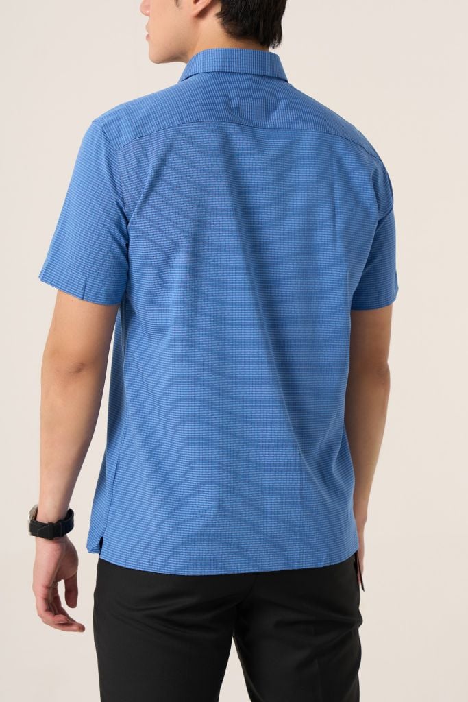 Sơ mi nam cộc tay May 10 form RegularFit mã 010125030 AK561