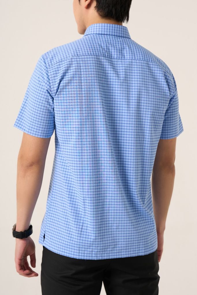 Sơ mi nam cộc tay May 10 form RegularFit mã 010125030 AK564