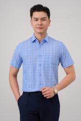Sơ mi nam cộc tay May10 form RegularFit mã 010125031 AK527
