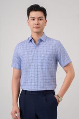 Sơ mi nam cộc tay May10 form RegularFit mã 010125031 AK603