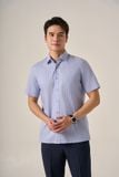  Sơ mi nam cộc tay GrusZ form RegularFit mã 010125041GZGB AK635 