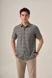  Sơ mi nam cộc tay GrusZ form RegularFit mã 010125041GZGB AK637 