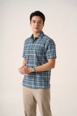 Sơ mi nam cộc tay GrusZ mã 010125041GZGB AK638