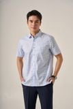  Sơ mi nam cộc tay GrusZ form RegularFit mã 010125053GZGB AK645 