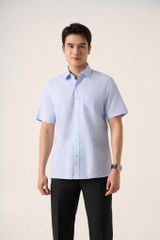 Sơ mi nam cộc tay May 10 mã 010125057GB AK622