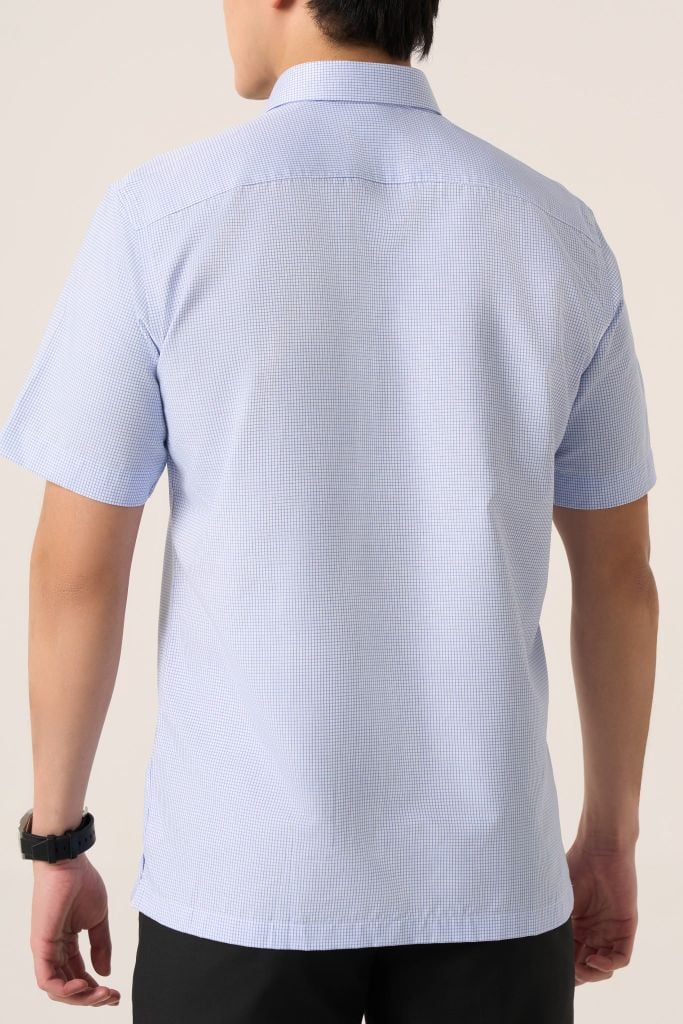 Sơ mi nam cộc tay May 10 mã 010125057GB AK622