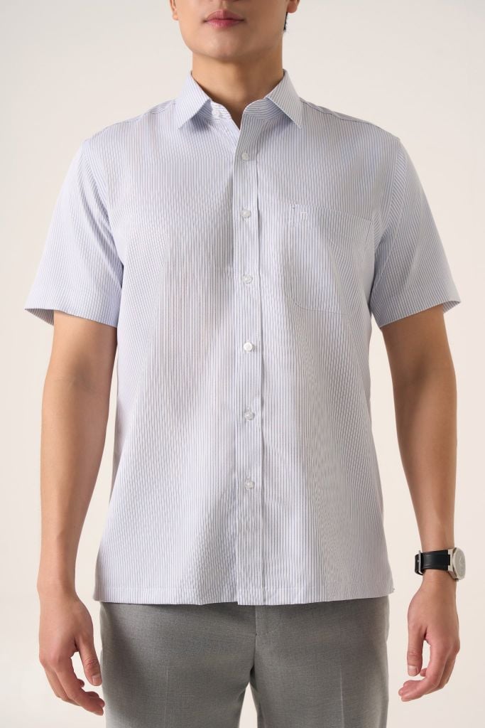 Sơ mi nam cộc tay May 10 mã 010125090GB AD165