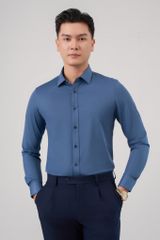 Sơ mi nam dài tay May 10 form SlimFit mã 010125125FL AM180FL
