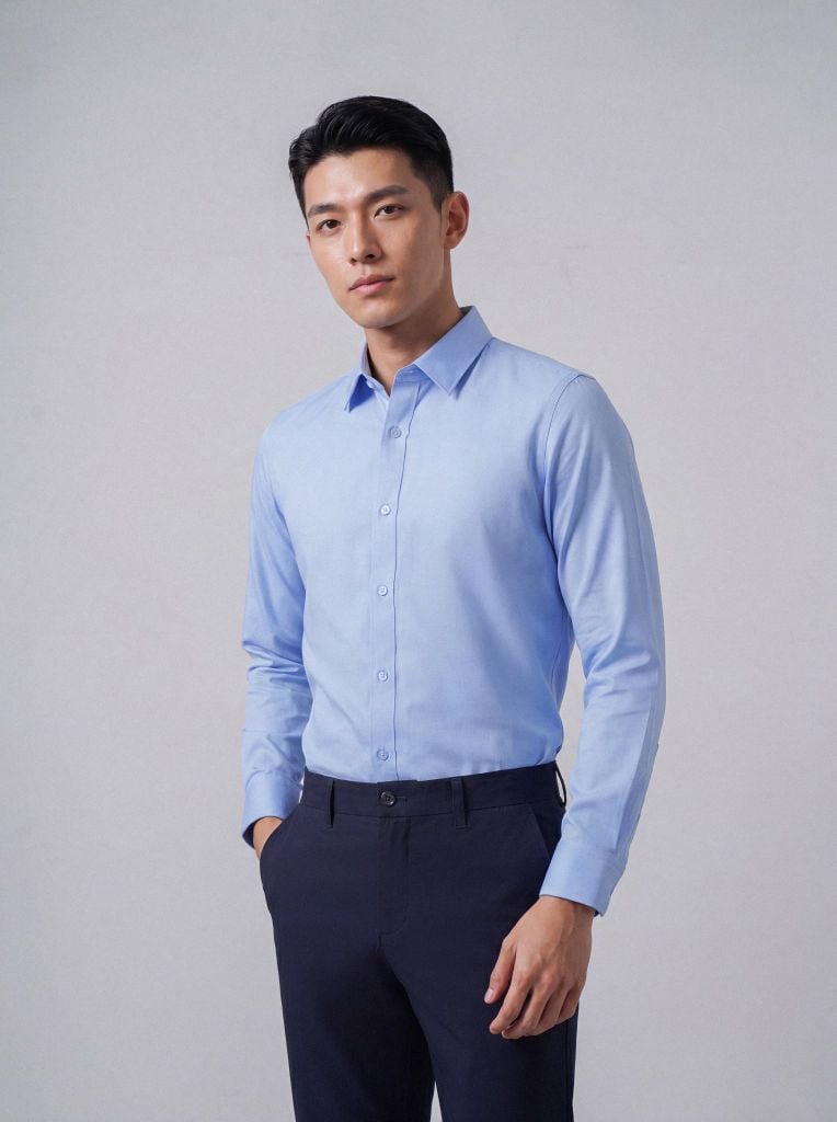 Sơ mi nam dài tay May 10 mã 010125137 AH406