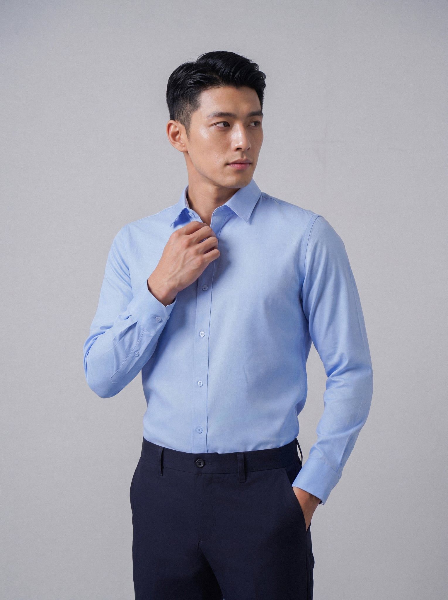 Sơ mi nam dài tay May 10 mã 010125137 AH406