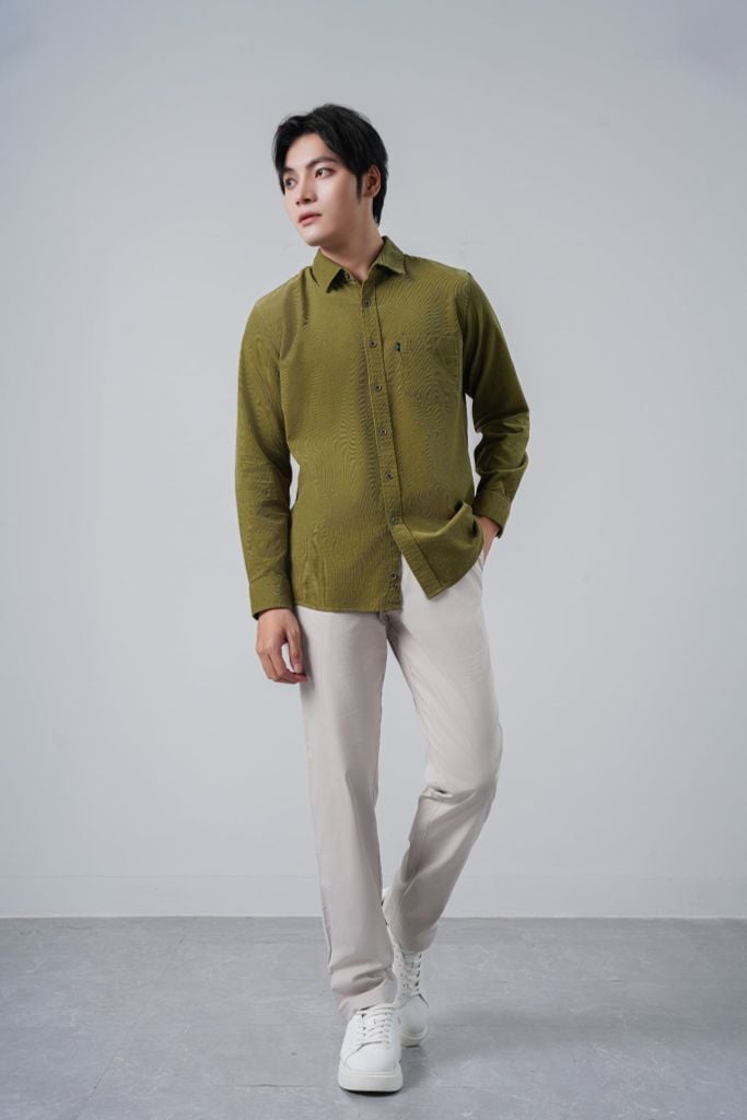 Sơ mi nam dài tay May 10 mã 010125158NHUNG 2