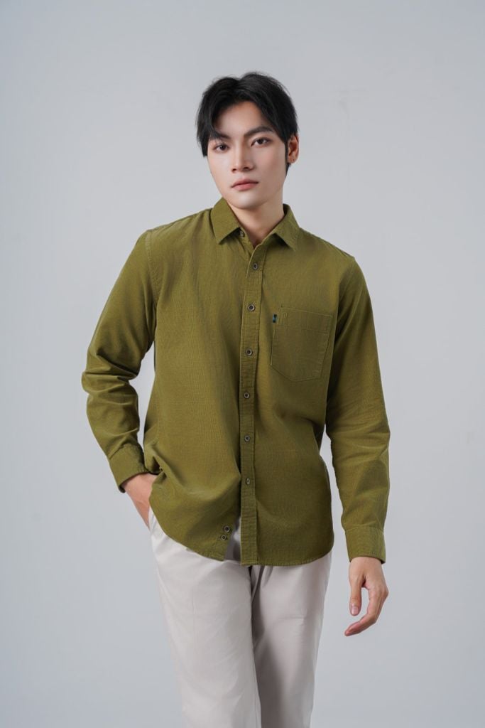 Sơ mi nam dài tay May 10 mã 010125158NHUNG 2