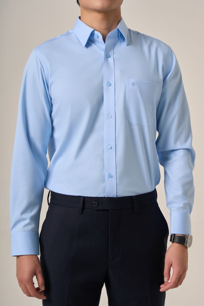 Sơ mi nam dài tay May 10 form RegularFit mã 010125281 AM167