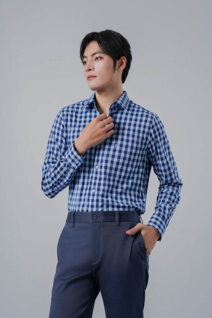 Sơ mi nam dài tay May 10 mã 010125318 #1