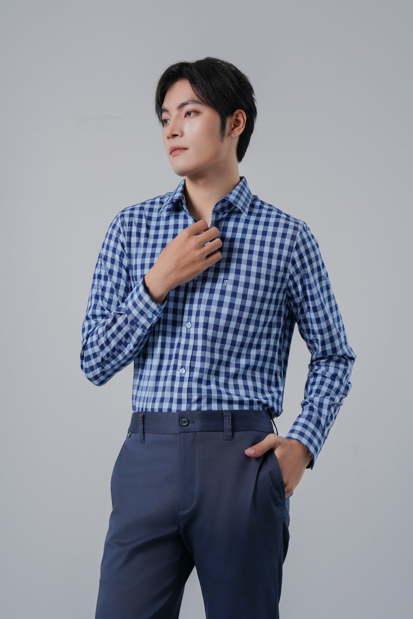 Sơ mi nam dài tay May 10 mã 010125318 #1