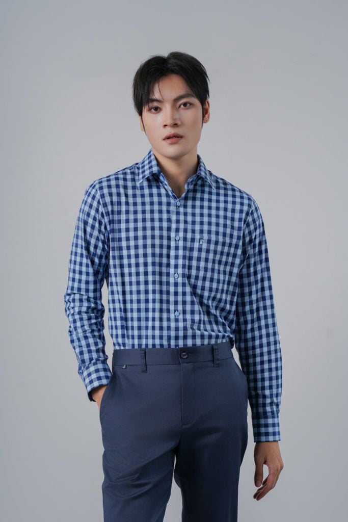Sơ mi nam dài tay May 10 mã 010125318 #1