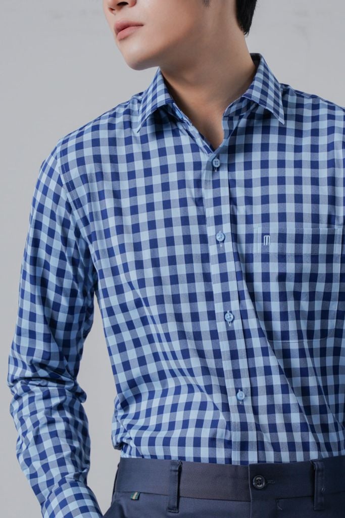 Sơ mi nam dài tay May 10 mã 010125318 #1