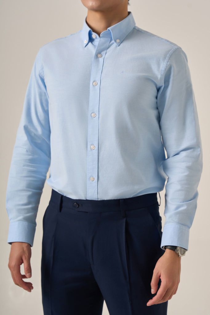 Sơ mi nam dài tay May 10 form RegularFit mã 010125293G 2KD