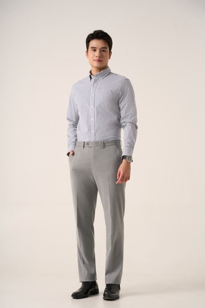 Sơ mi nam dài tay May 10 mã 010125314G 1