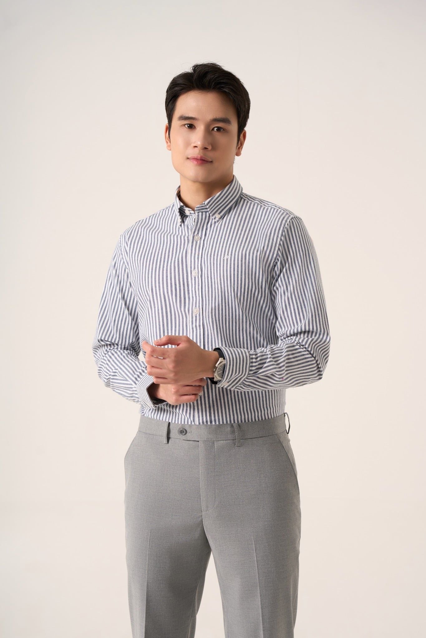 Sơ mi nam dài tay May 10 mã 010125314G 1