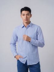 Sơ mi nam dài tay May 10 mã 010125328VT AR575