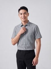 Sơ mi nam cộc tay May 10 form RegularFit mã 010126001 1