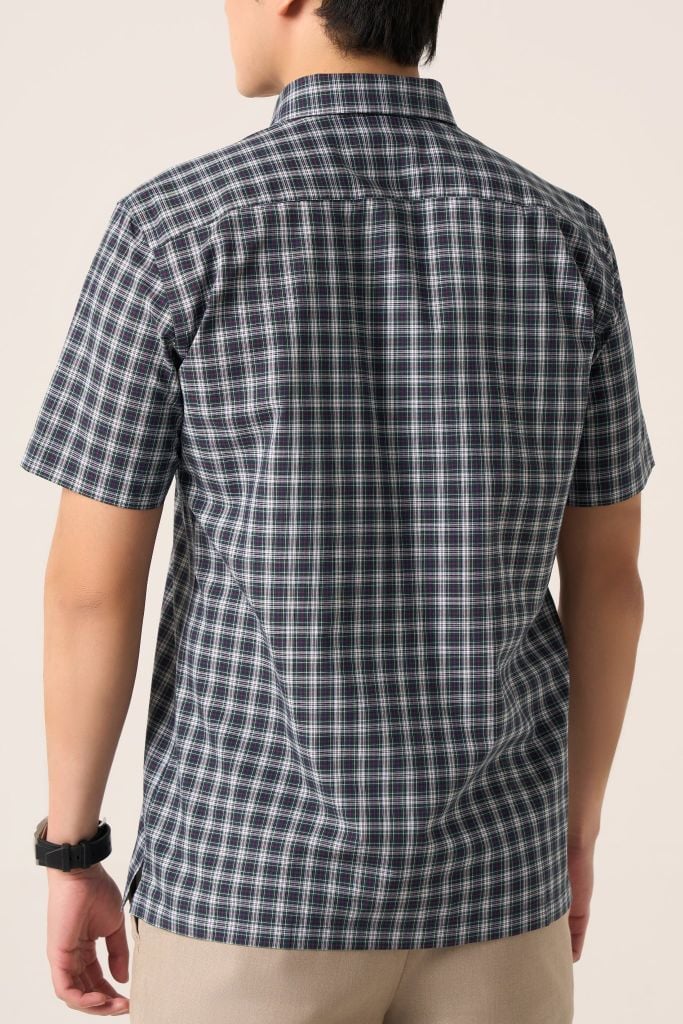 Sơ mi nam cộc tay GrusZ mã 010126002GZGB AK634