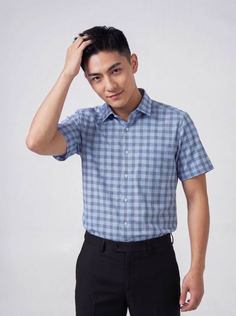 Sơ mi nam cộc tay May 10 form SlimFit mã 010126003 #2