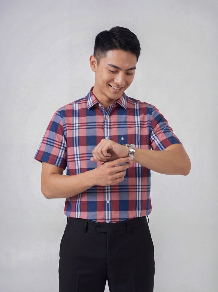 Sơ mi nam cộc tay May 10 form RegularFit mã 010126005 #10