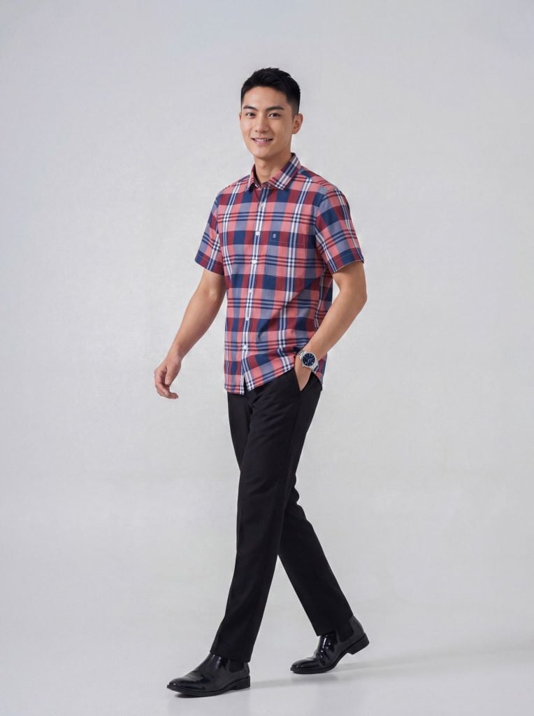 Sơ mi nam cộc tay May 10 form RegularFit mã 010126005 #10