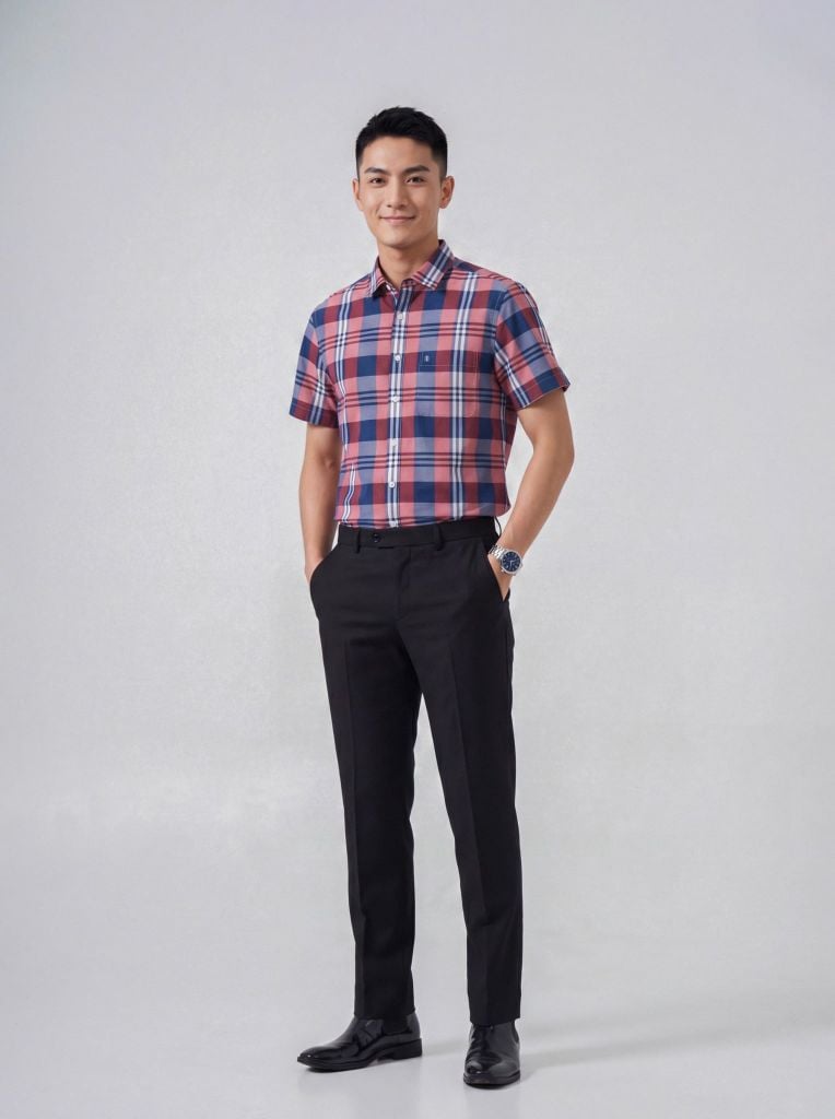 Sơ mi nam cộc tay May 10 form RegularFit mã 010126005 #10