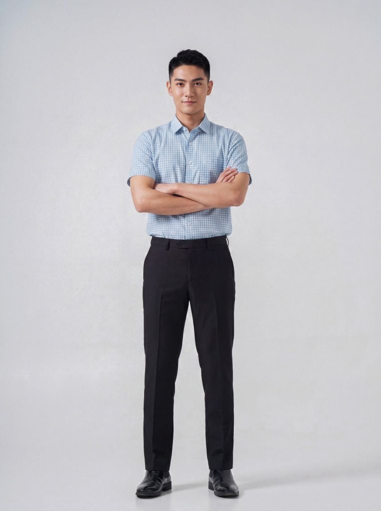 Sơ mi nam cộc tay May 10 form RegularFit mã 010126005 #12