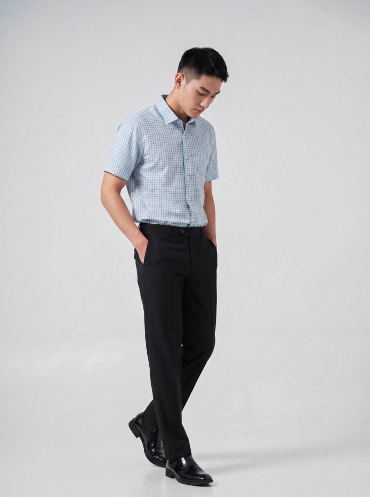 Sơ mi nam cộc tay May 10 form RegularFit mã 010126005 #12