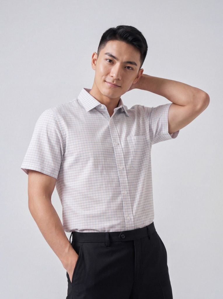 Sơ mi nam cộc tay May 10 form RegularFit mã 010126005 #16