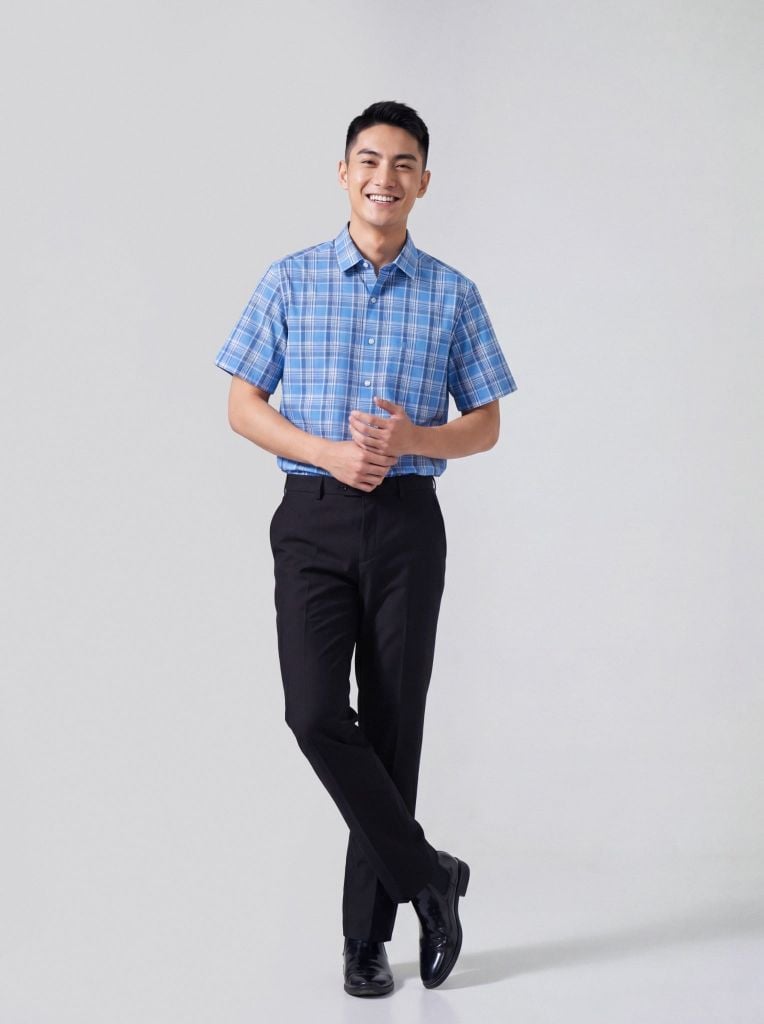 Sơ mi nam cộc tay May 10 form RegularFit mã 010126005 #2