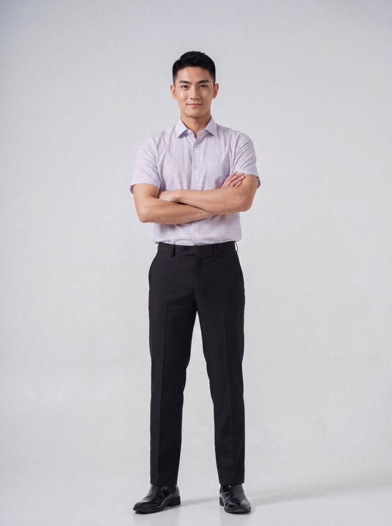 Sơ mi nam cộc tay May 10 form RegularFit mã 010126005 #3