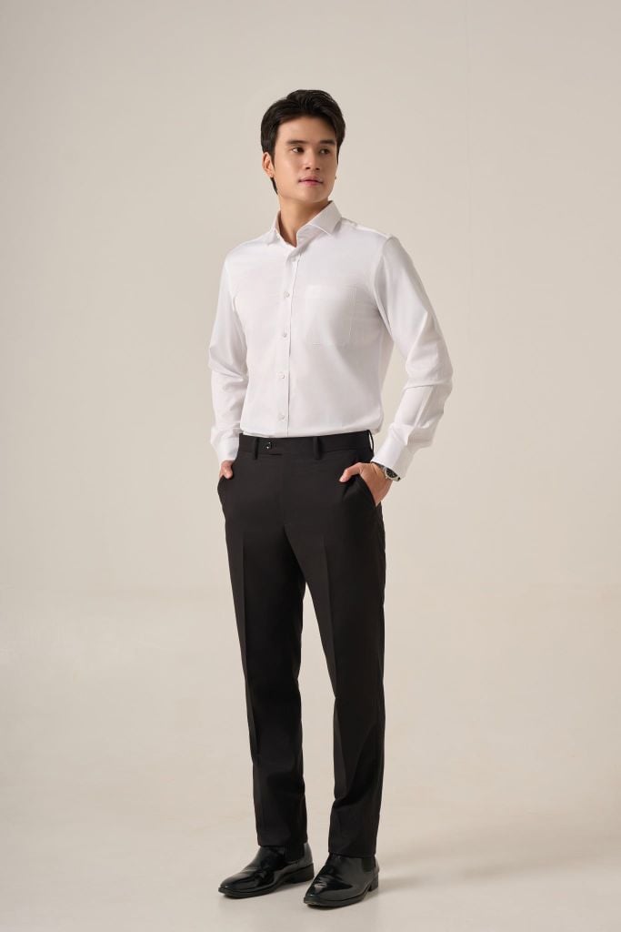 Sơ mi nam dài tay GrusZ form RegularFit mã 010126005GZV3 AT045